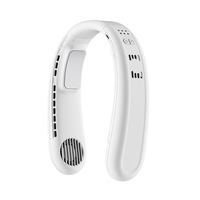 A52Q-F63 Neck Fan Mini Silent Semiconductor Cooling Portable Fan Lazy USB Neckband Hanging Neck Fans