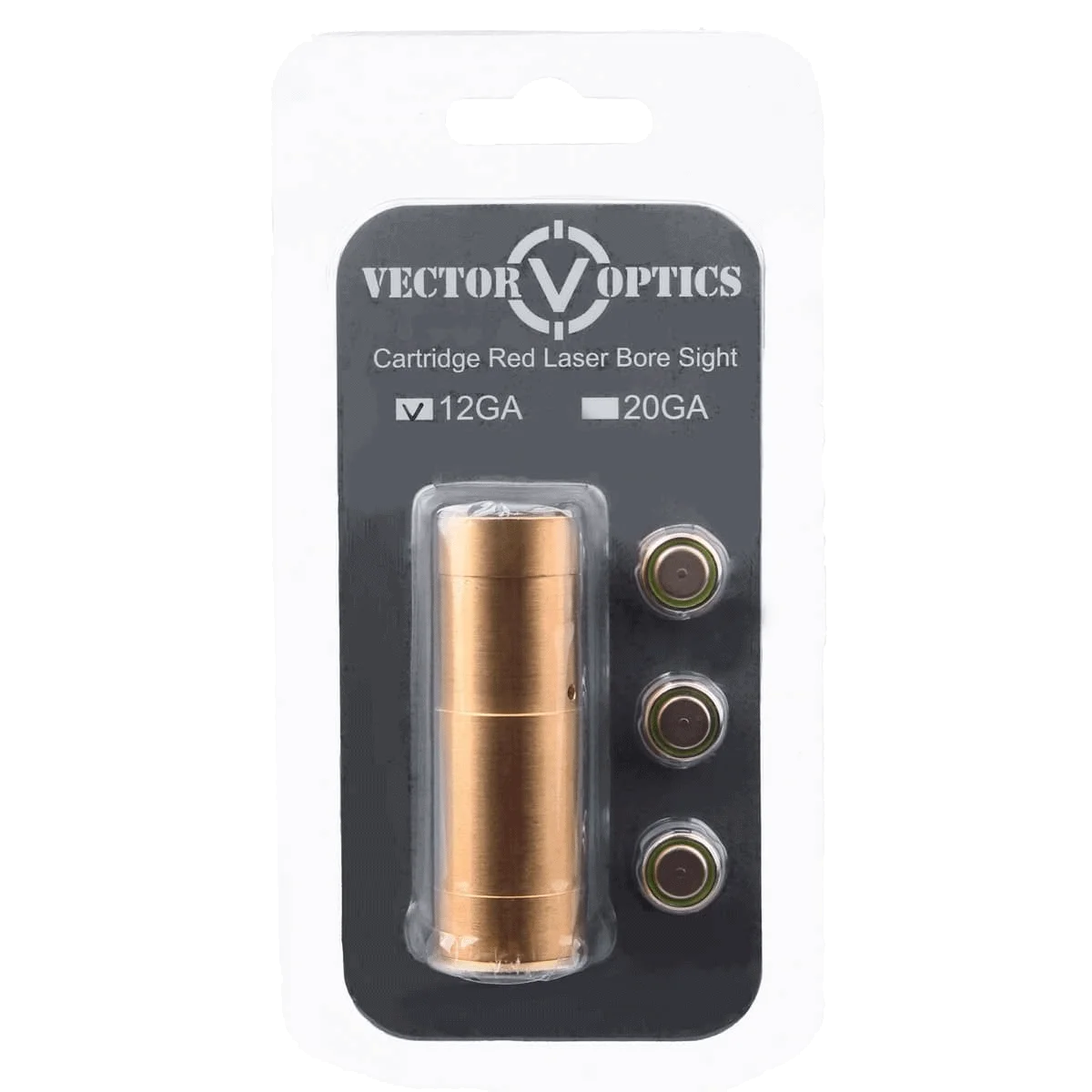 Vector Optics-Tactical Hunting Laser Sighter, Laser Vermelho, Bore Sight, Hit Dry Training, Collimador,. 223. 308win, 7,62, Airsoft