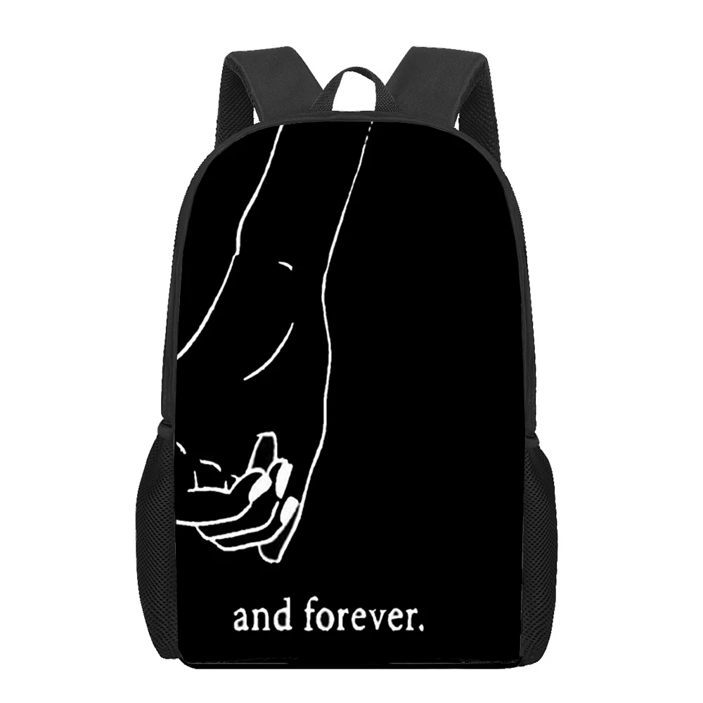 

Best Friends Forever Couples Printing Children Schoolbags Kids Backpack For Girls Boys Student Book Bags Large Capacity Backpack