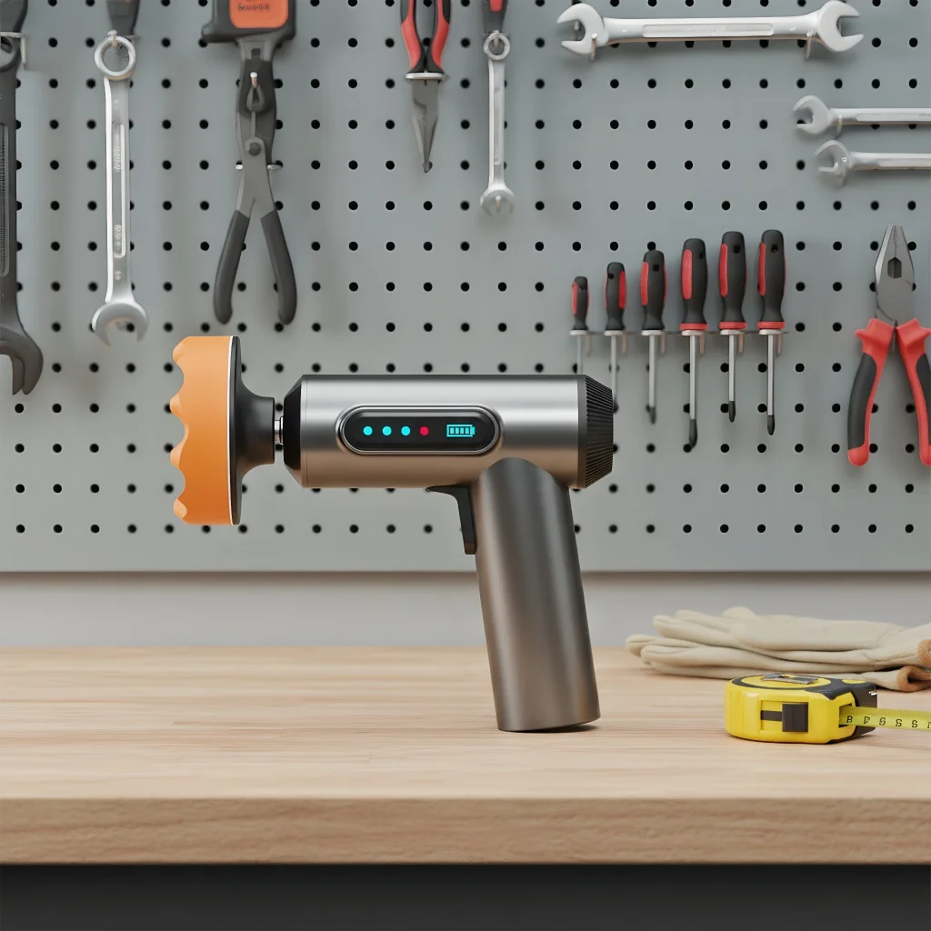 

Аккумуляторная полировальная машина для вощения: автомобильная шлифовальная машина, инструмент для детализации с полировальным диском и губчатым колесом