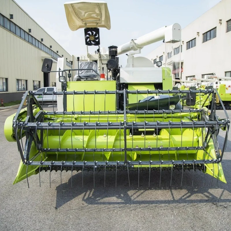 Self-propelled Rice Harvester Rainproof Electrical Control Cabinet Avoids Circuit Failure In Sudden Rain Paddy Harvest Condition