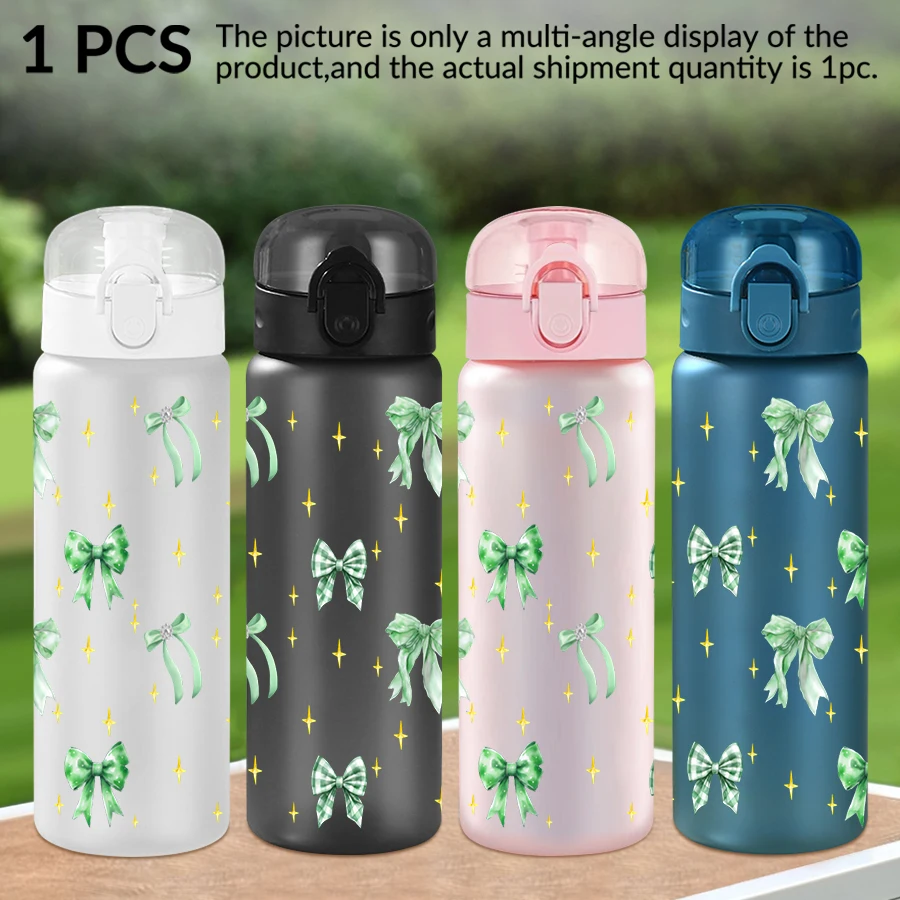 

1 Piece Disney Bow Star Pattern 26oz Plastic Water Bottle Outdoor Sports Water Cup Birthday/back To School Gift
