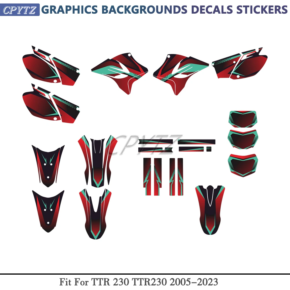 new-style-graphics-backgrounds-decals-stickers-fit-for-ttr-230-ttr230-2005-2023-motocycle-customize-protector-sticker