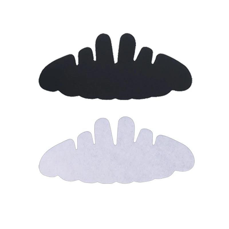 10Pcs Hat Sweat Liner Shields Absorbing Pad Prevents Stains Protector Bands For Baseball Golf Cap Men Women