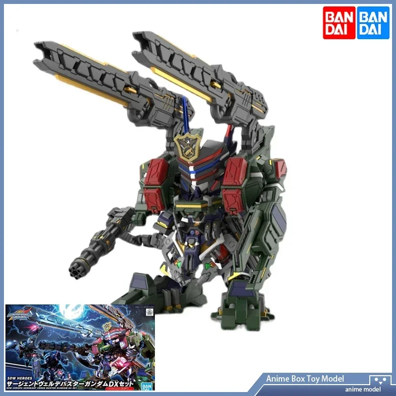 Gundam Bandai SDW BB HEROES SERGEANT VERDE BUSTER DX SET Assembly Action Mech Original Product