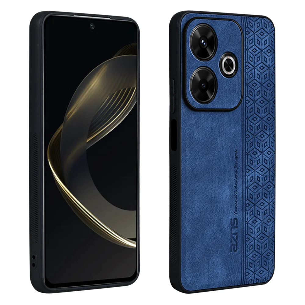 For Xiaomi Poco M6 4G Чехол  Для Phone Cases Back Cover Skin Shockproof Fundas For Xiaomi Poco M6 Coque Capa
