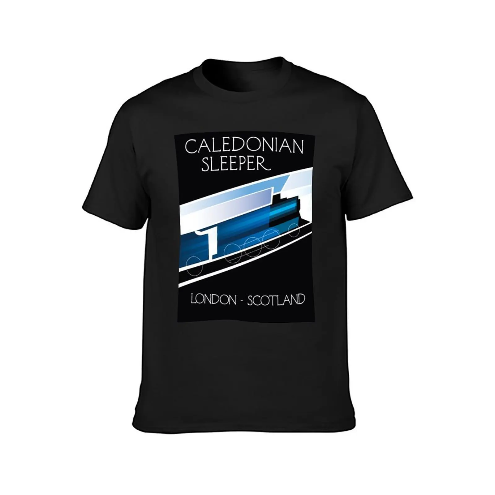 Caledonian Sleeper London - Scotland T-Shirt tops blacks men clothings