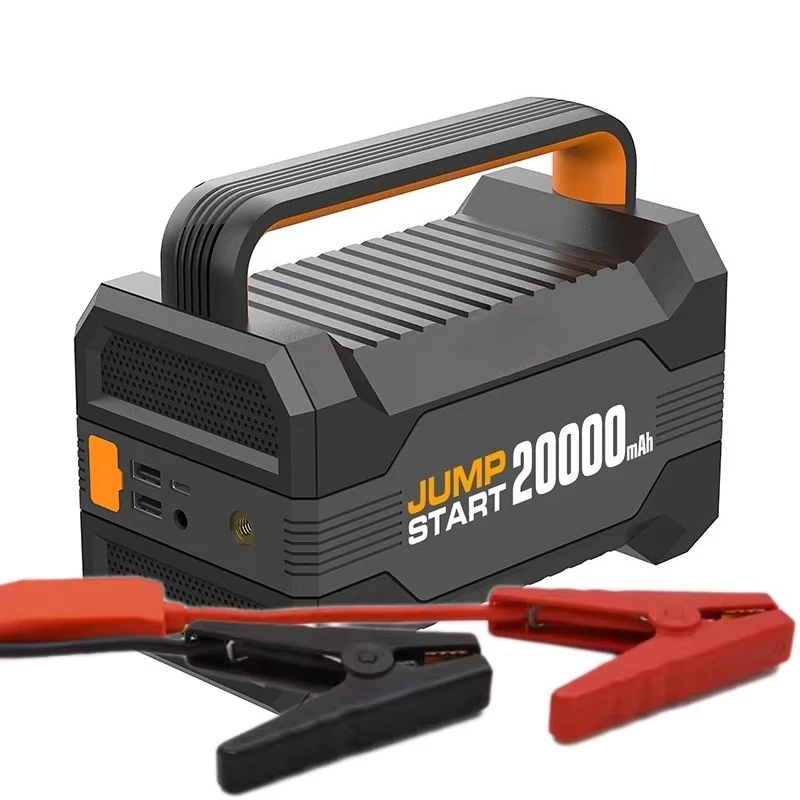 20000mAh Car Jump Starter 12V Battery Booster Portable Tire Inflator Emergency Power Bank 150PSI Pump