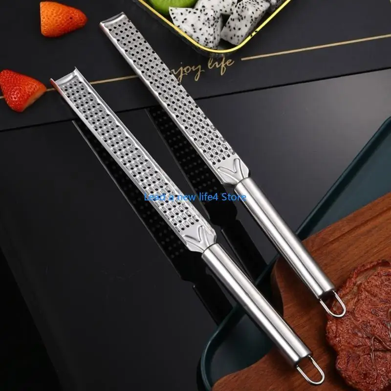 

Y55E Hand Cheese Grater Stainless Steel Cheese Grater with Handle Vegetable Grater
