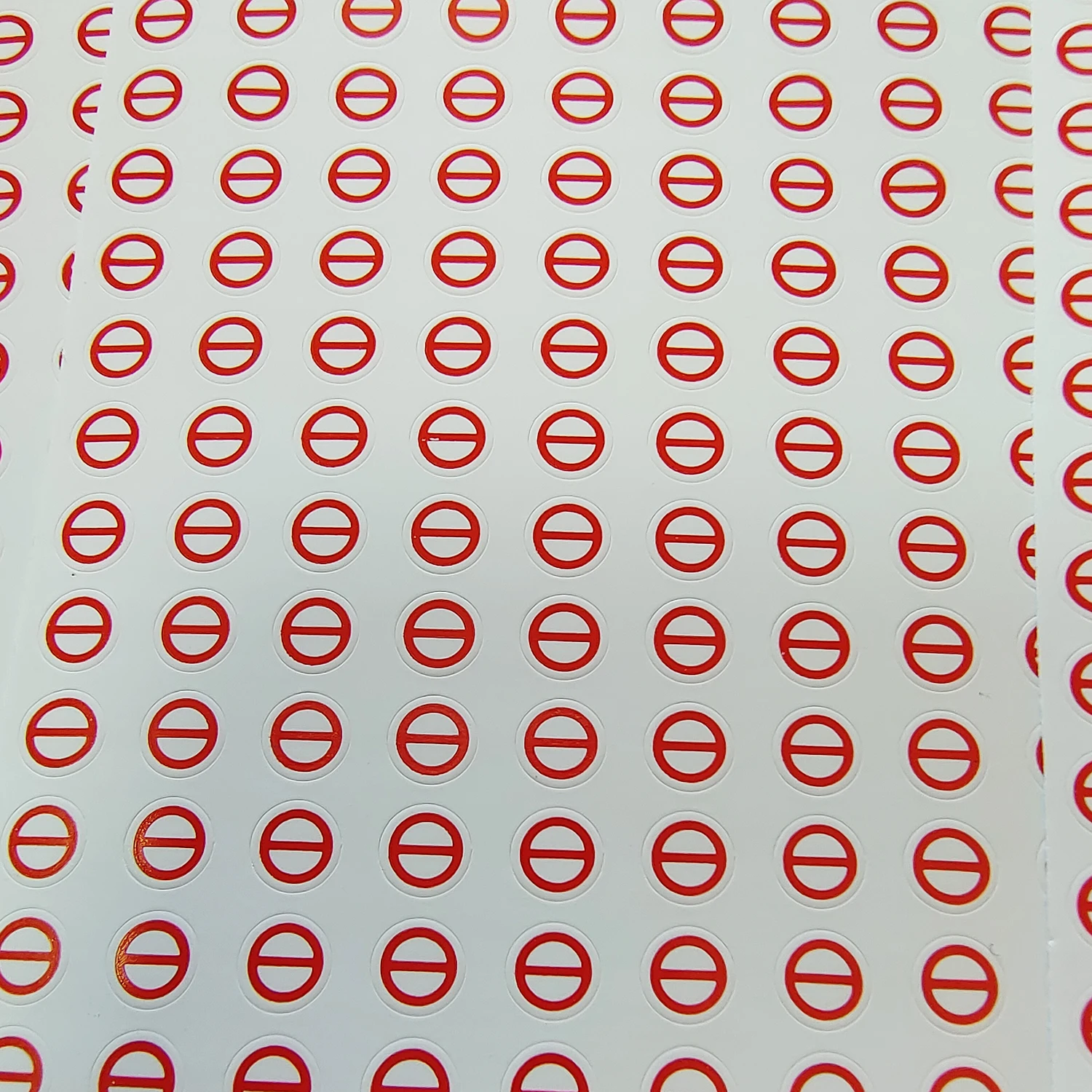 5mm 4x200 Uds pegatina con agujero de tornillo a prueba de extracción papel quebradizo etiqueta vacía garantía a prueba de manipulaciones sello vacío sello de seguridad