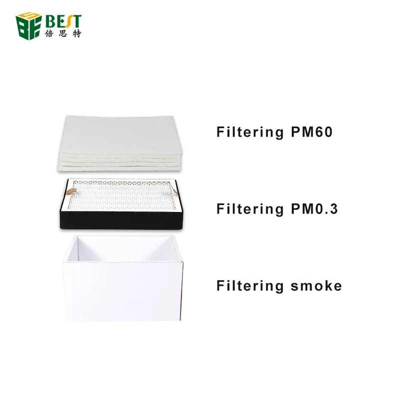 BST-495 filter Exhaust Industrial Purifying Instrument Soldering Smoke Fume Extractor for Laser Separating Machine