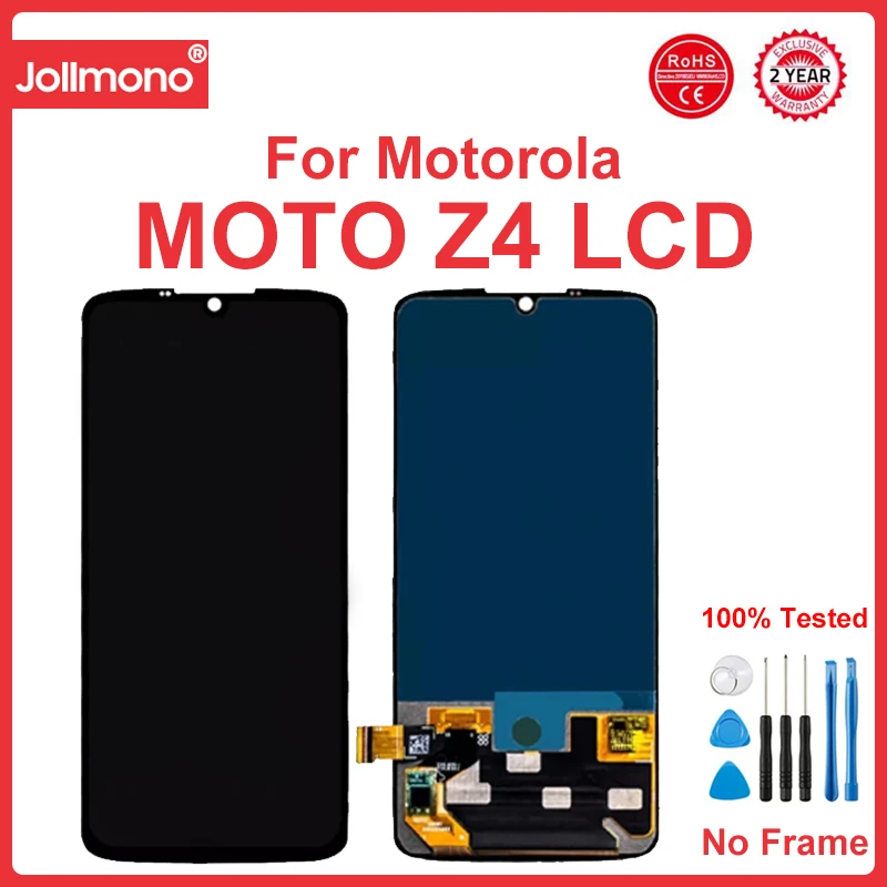 LCD For Motorola Moto Z4 LCD Display Touch Screen Sensor Digitizer Assembly Screen For Moto Z4 LCD