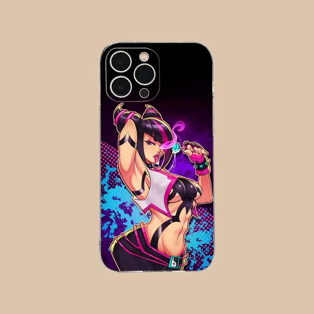 Street Fighter Juri Han Phone Case for iPhone 17 16 15 14 13 12 11