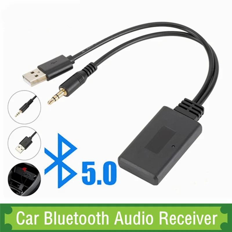 

Car Wireless Bluetooth Module Music All Models Receiver Aux E92 for JieRui-BT 5908 Auxiliary Adapter