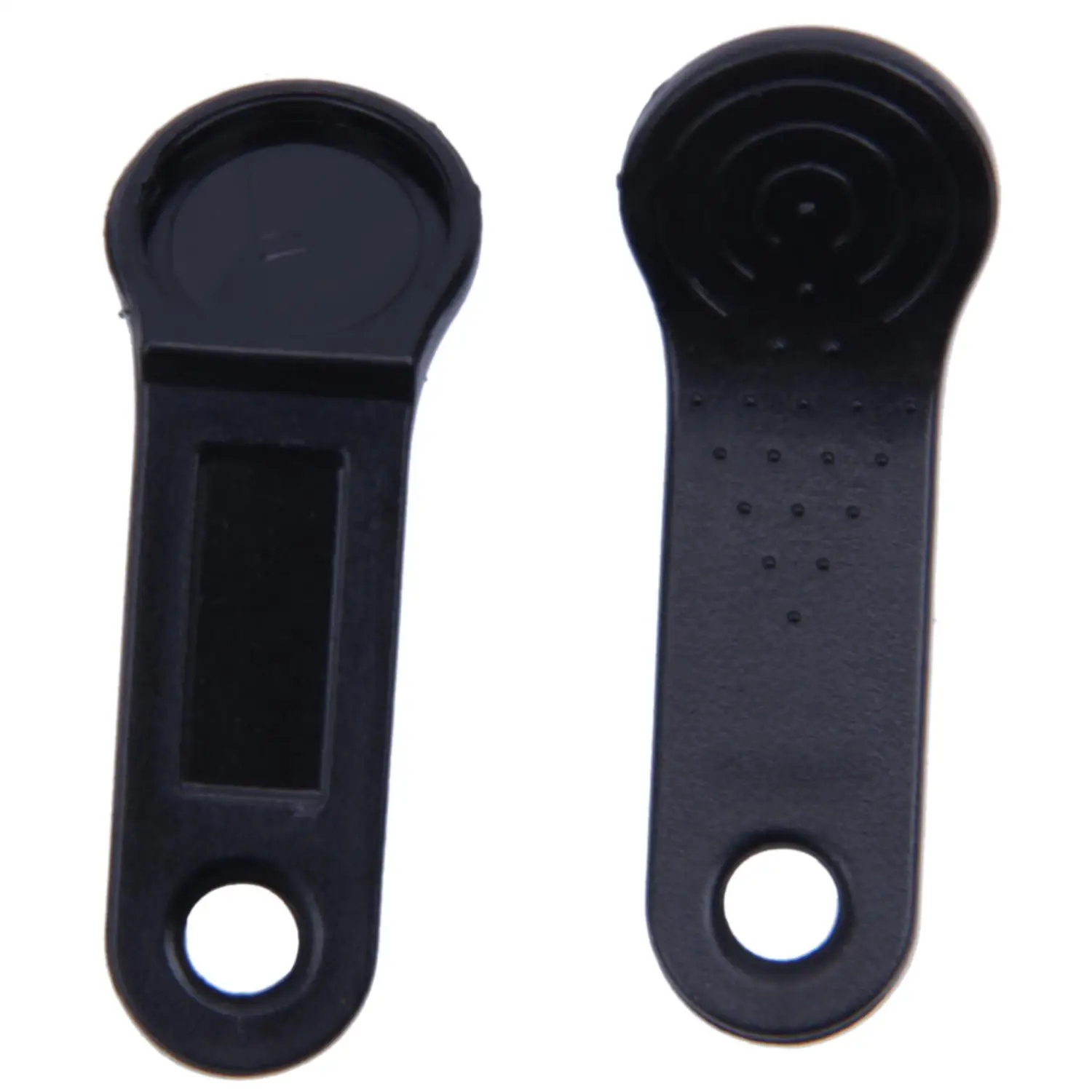 A93P 20 pezzi DS1990A-F5 TM Card Ibutton Tag con montaggio a parete, 10 pezzi neri e 10 pezzi rossi