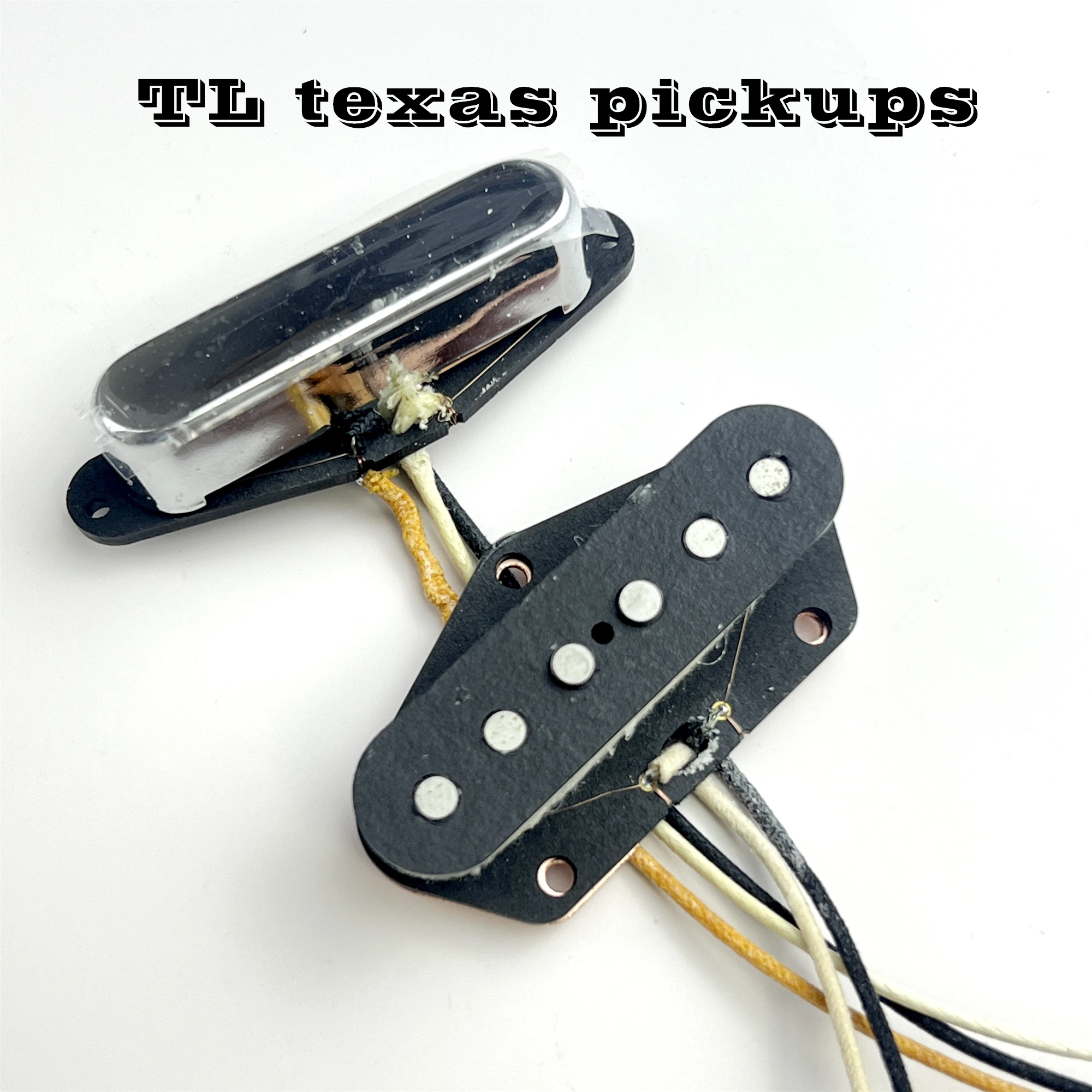Texas Electric Guitar Pickups Classic Alnico 5 Magnet Strap Flat Bar Staggered Pole Bridge Pickups TL Guitar Accessories