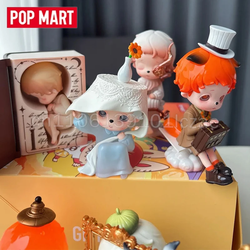 

POPMART Inosoul In The Still Room Series слепая коробка Kawaii модное украшение интерьера загадочная коробка-сюрприз коллекционные рождественские подарки