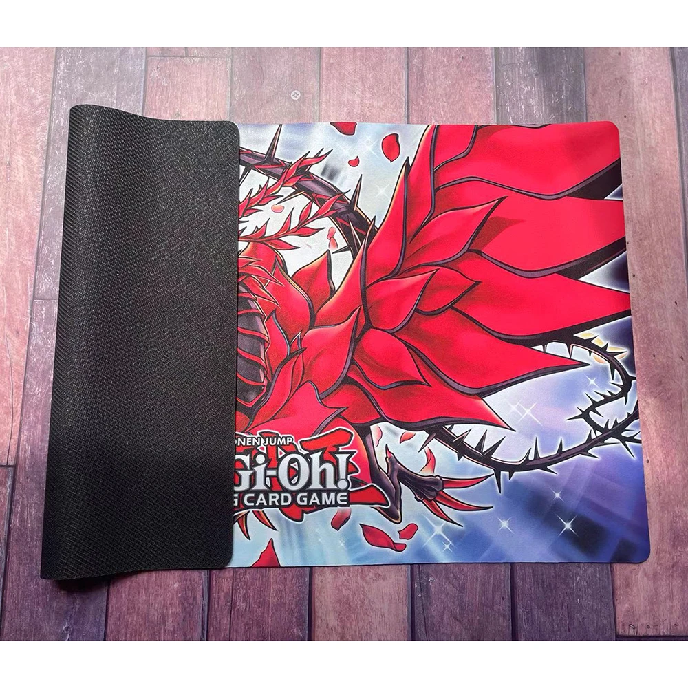 Yu-gi-oh Black Rose Dragon Playmat Card Pad YGO Mat KMC TCG YuGiOh Mat-24