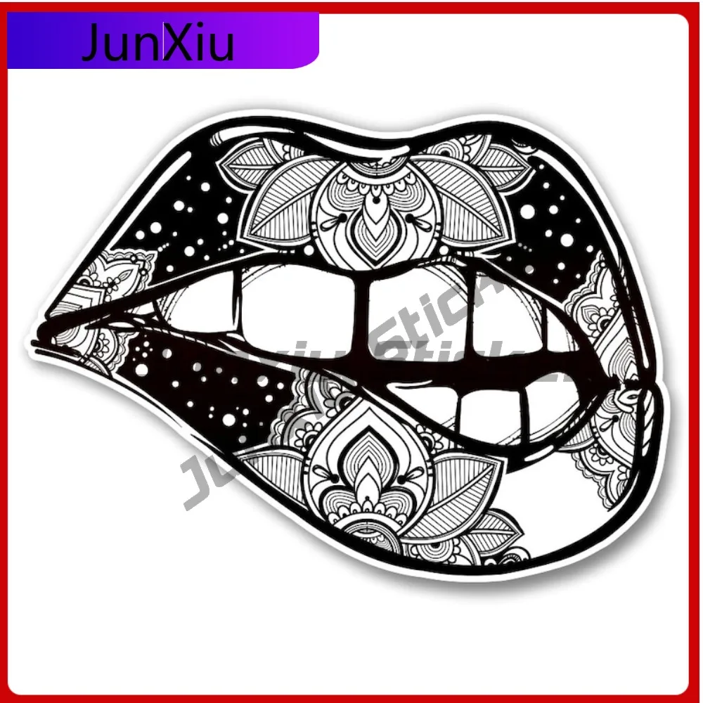 

Decorative Lips Vinyl Sticker Scratch-proof Exterior For Auto Cars Bumper Trucks Windshield Windows Laptop Rv Camper Kayak Decal