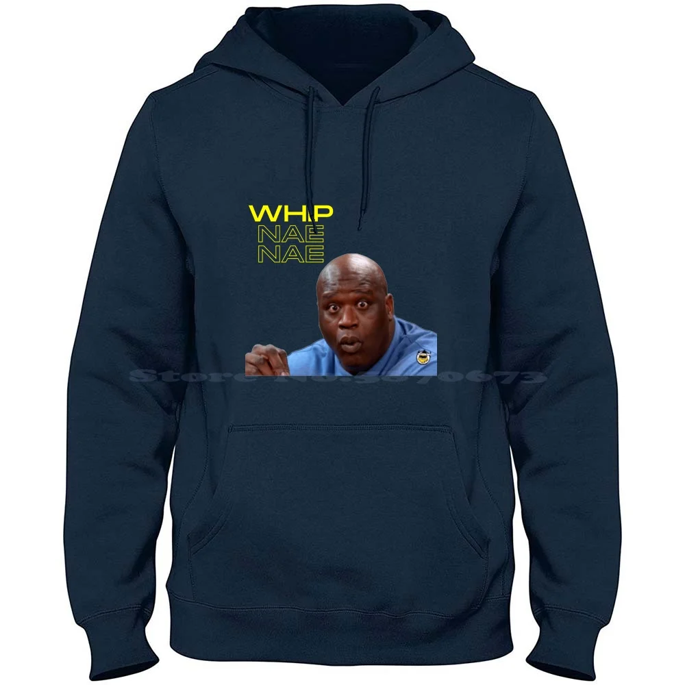 Shaquille O'Neal Whip Nae Nae 100% Cotton Hoodie T Shirt Meme Shaquille Whip Nae Nae 2016 2022 Dance Pc Dank Edgy