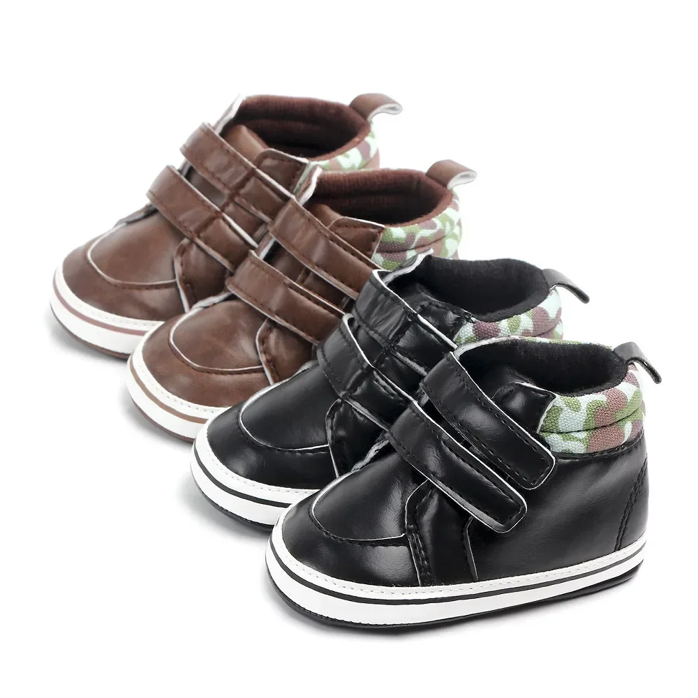 

Canvas Newborn Baby Shoes Anti-slip Soft Baby Boy Sneakers Casual Multi-Color Toddler First Walkers Crib Shoes