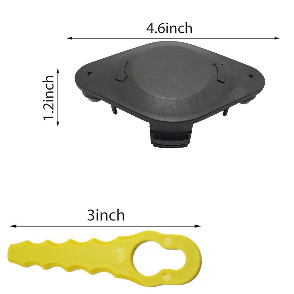 Trimmer Head Plastic Blade for Ryobi RAC155 Plastic Spare Blade Lawn Mower Grass Trimmer Head Weeding Brush Cutter Parts