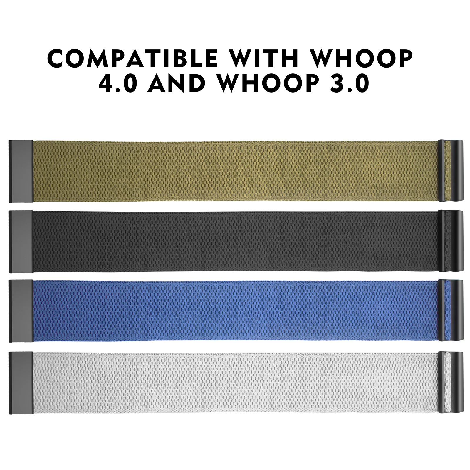 Fitness Tracking Strap Odor Resistant Adjustable Breathable Band Replacement for Compatible with Whoop 4.0 and Whoop 3.0