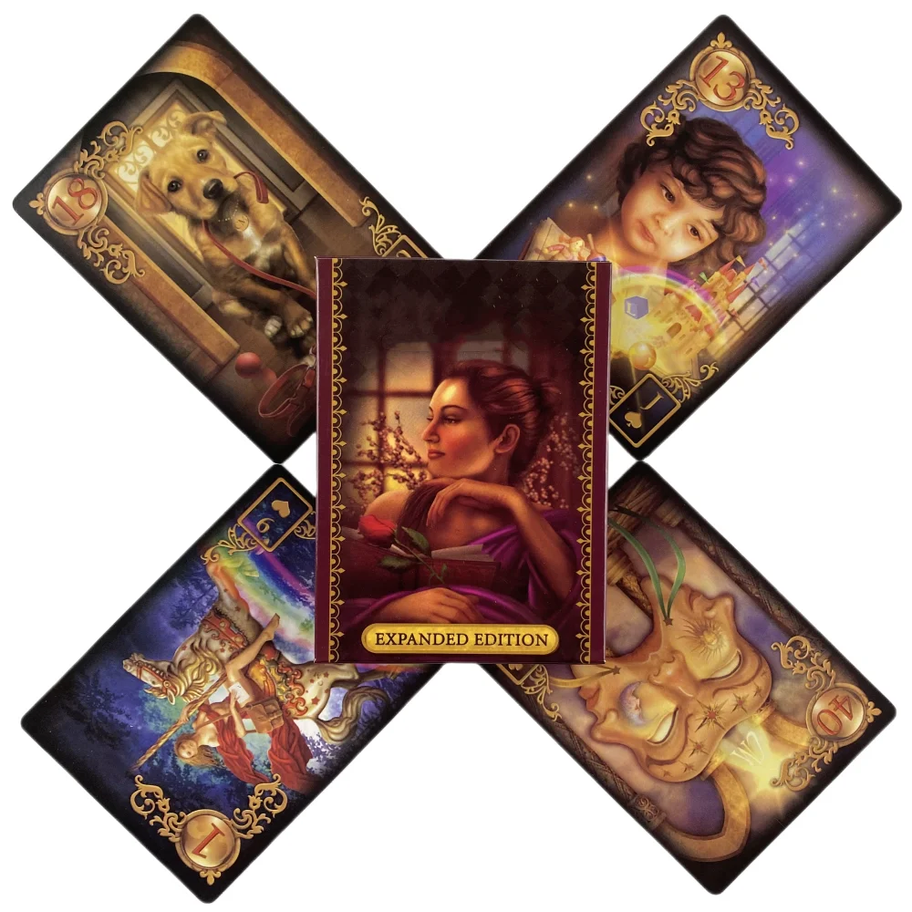 The Reverie Lenormand Oracle Cards Divination Deck English Vision Expanded Edition Jeu de cartes de tarot pour soirée