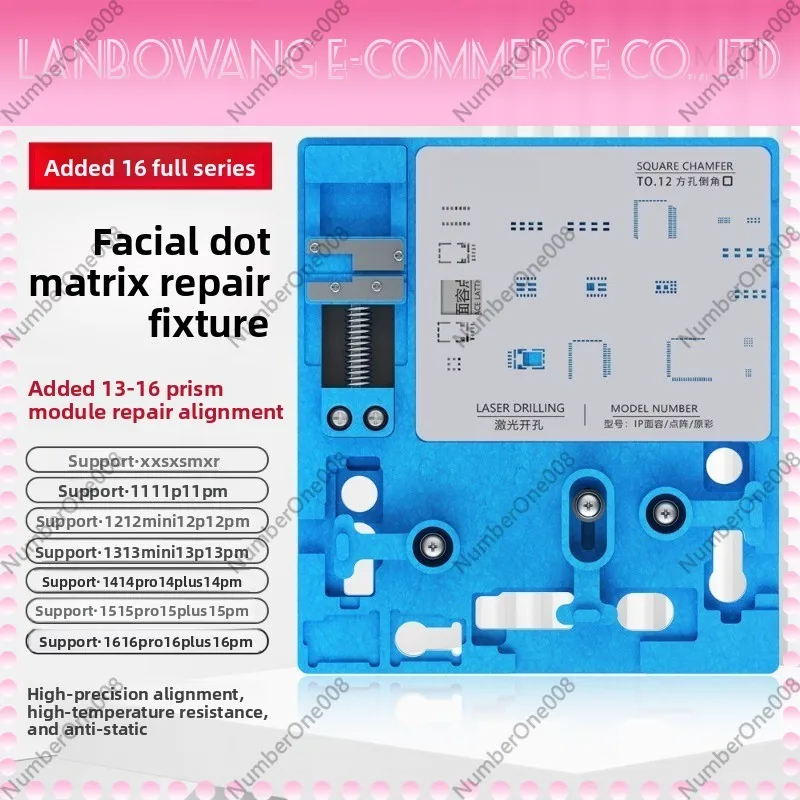 For YZX Face Dot Matrix Repair Fixture Platform for iPhone X to 16 Pro Max Face ID Repair Tool