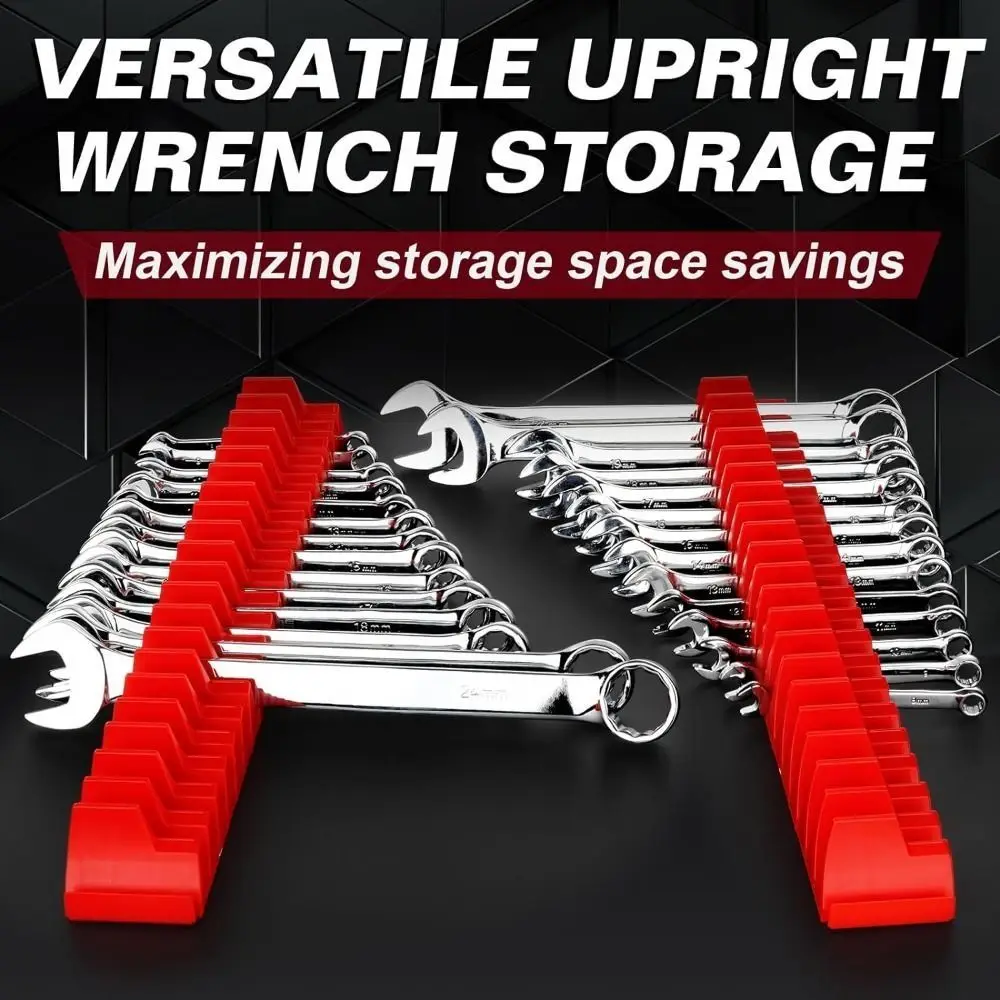 

20 Wrenches Wrench Organizer Improving Efficiency Space Saving Magnetic Wrench Holder Quickly Retrieve Your Tools