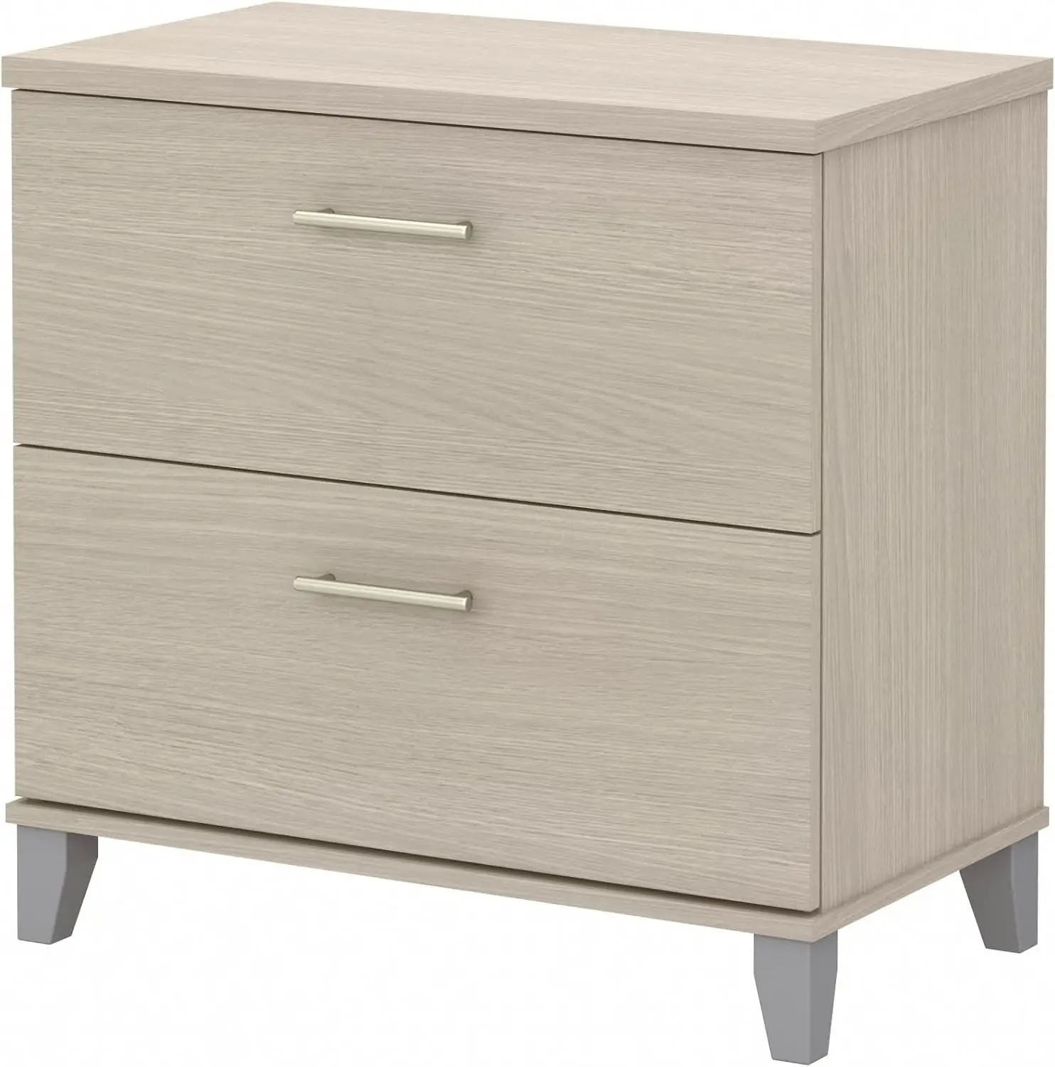 Furniture Somerset 2 Drawer Lateral File Cabinet in Sand Oak