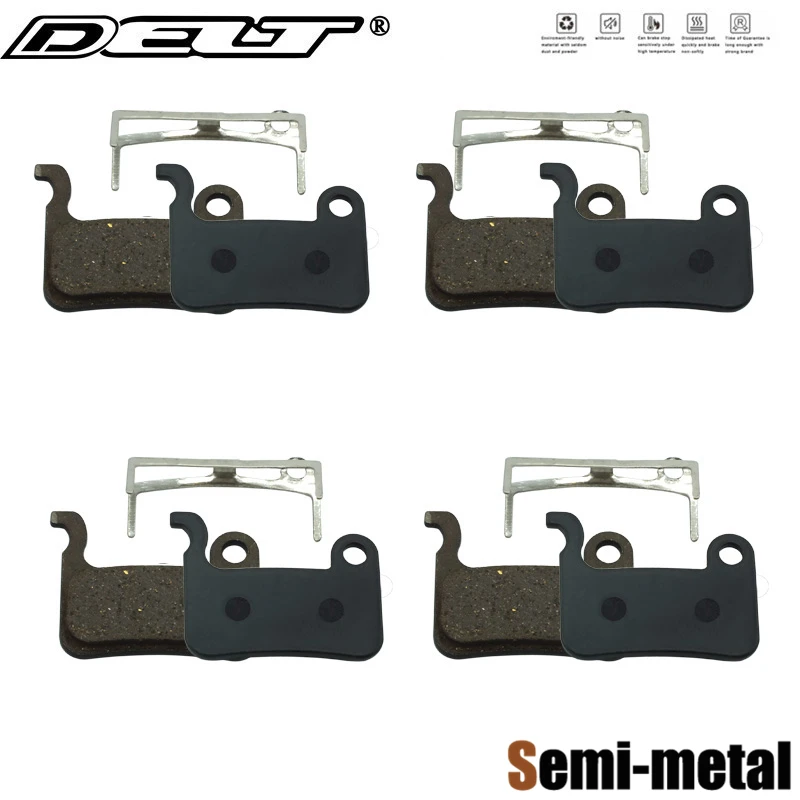 

DELT 4 пары велосипедных дисковых тормозных колодок для SHIMANO XT/XTR M975 M966 M965 775 M776 M765 SLX M665 HONE 596 595 HB-100 HB-870/875