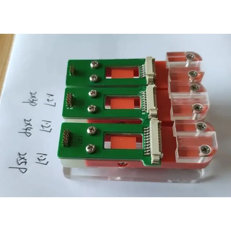 1.27mm Double Row Wire Clamp Pcb Test Stand Programming Controller Electric Clamp Robot Programming