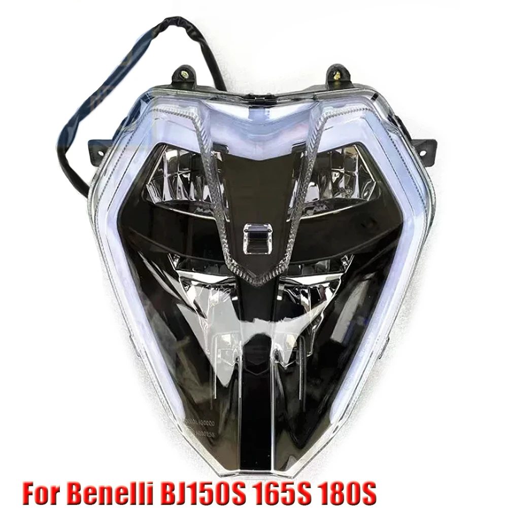 Motorcycle For Benelli BJ150S 165S 180S Keeway RKF 125 Headlight Head Lamp Assembly Light Shell Lamp