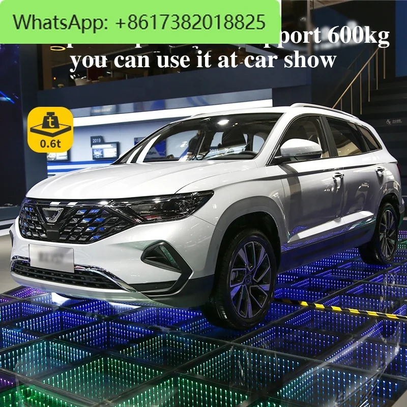 Tanzfläche, sensorische, interaktive, leuchtende Fliesenmagnete, LED-Tanzfläche