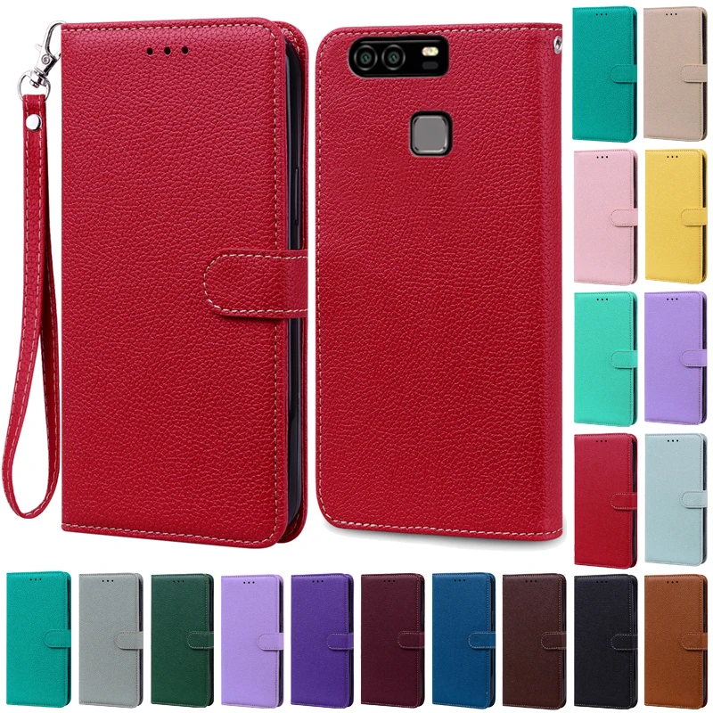 For Huawei P9 Case Wallet Flip Leather Case For Huawei P9 Cover Huawei P9 Plus Phone Case Book Fundas Coque