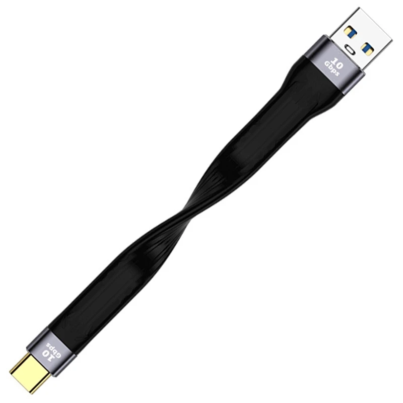 USB3.1 Flexible Transmission Line, Support 100W Fast Charge, MAX 10Gbps, Widely Compatible