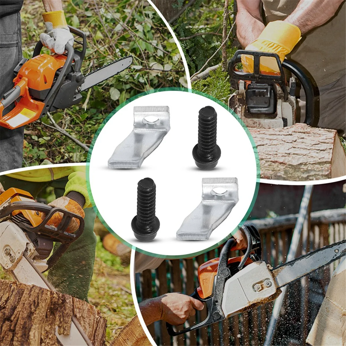 BAAQ 3Pcs Chain Catcher Kit for 346 351 353 357 359 435 440 445 450 Chainsaw 503886301