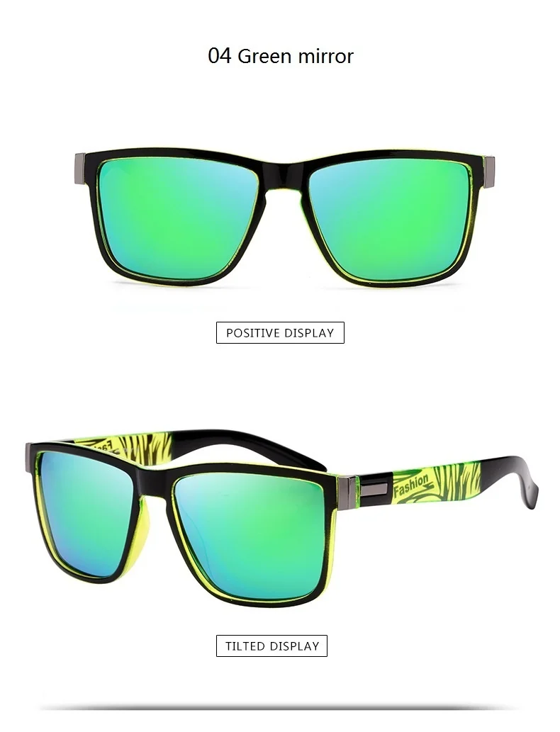 Luxus Männer Frauen Fahren Sonnenbrille Mode Marke Designer Platz Vintage Angeln Sonnenbrille UV400 Brillen – Detail 18