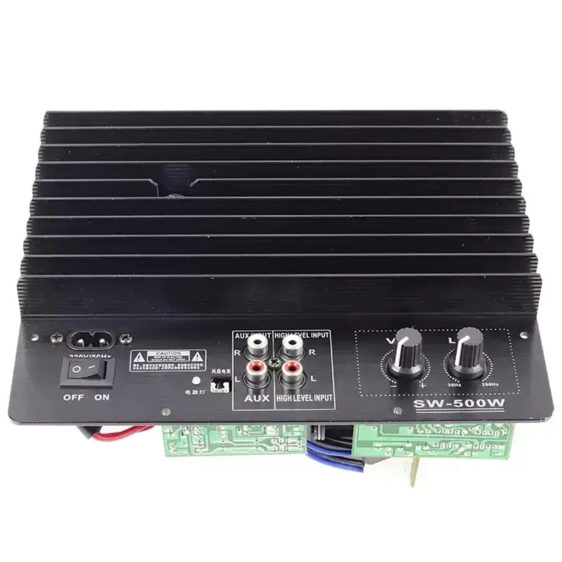 SW500W Super Bass DIY Subwoofer Active Mono Bass Amplifier Subwoofer Amplifier Board