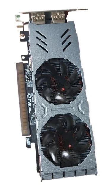 Low Profile Multi-Screen Graphics Card, 4 HDMI Output Port GPU, 4 Screen Splitting Display Card For Desktop PC Projection