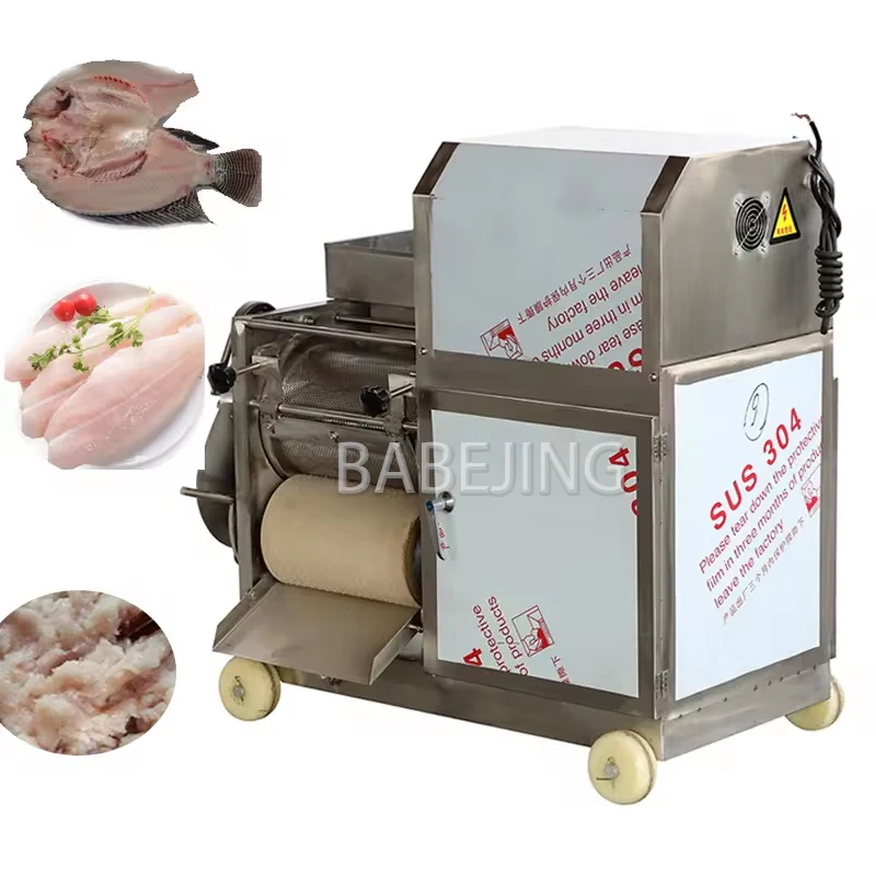 

Fish And Meat Separator, Commercial Bone Removal Machine, Freshwater Fish And Meat Automatic Collection Machine