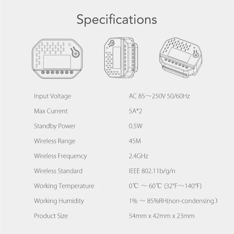 Tuya Matter Wifi 스마트 스위치 모듈 릴레이는 Homekit 및 Tuya Smartlife와 함께 작동합니다. Tuya 스마트 릴레이 스위치 내구성