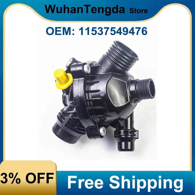 

11537549476 11537536655 11537544788 Car Engine Coolant Water Outlet Thermostat for BMW 1' 3' 5' 6' 7' X3 Z4 E93 E92 E90 E87 E86