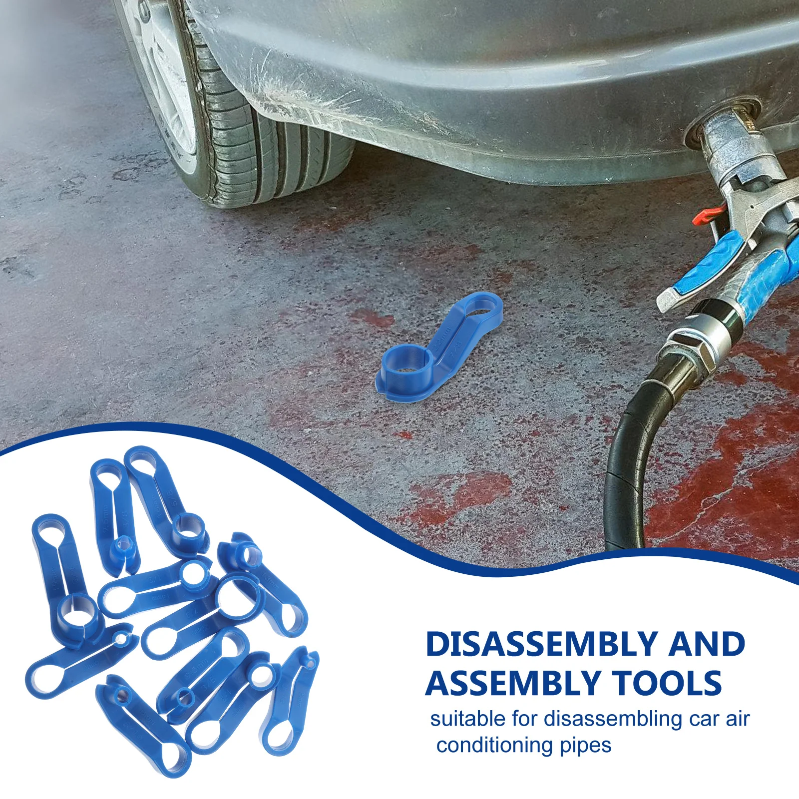 11 قطعة أدوات تفكيك السيارة خط وقود السيارات قطع عدة خرطوم إزالة خط الأنابيب محرك الخط الهيدروليكي