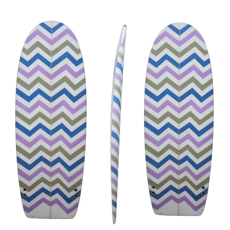 Manufacturer's Price Hot Sale Egg Shaped Surfboards PU Fiberglass Surfing Board