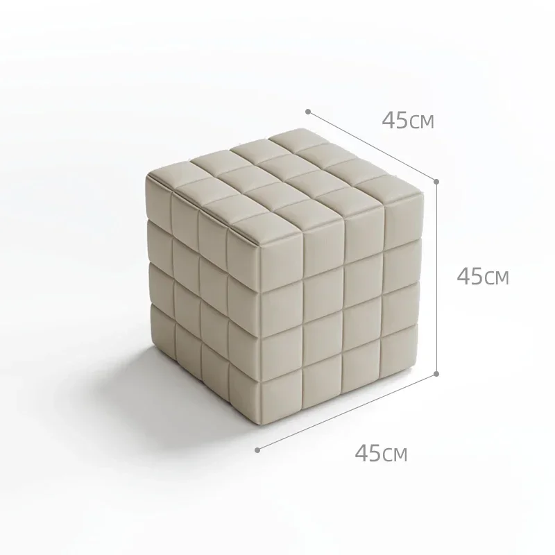 Long sofa, kindergarten leisure small apartment shoe changing stool, reception waiting