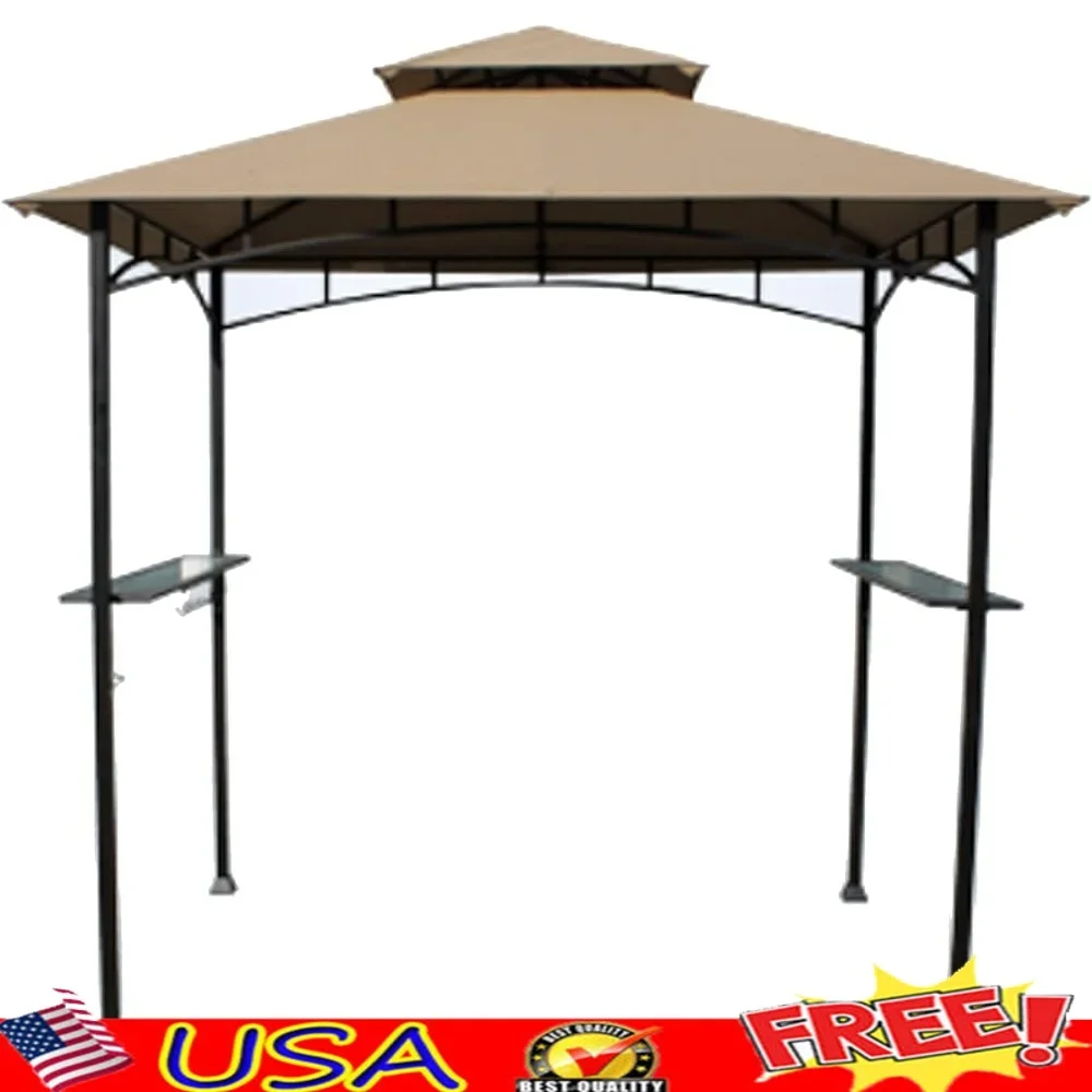 

Сменная верхняя крышка навеса Aldi Shoprite Grill, модели альтанки 43472 31937-17, водостойкая UPF 50, огнезащитная