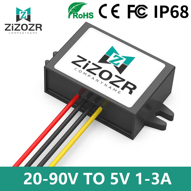 

20-90V 60V 72V To 5V 1A 2A 3A Transformer DC Buck Power Converter Step-Down Reducer Voltage Regulator For Car Phone PC Charging