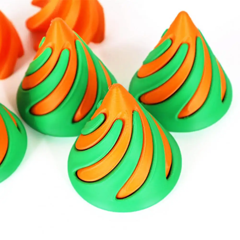 

Durable Spiral Toy Spiral Stress Relief Toy Spiral Cone Fidget Toy for Stress Relief Anxiety Reduction Educational Fun for Kids